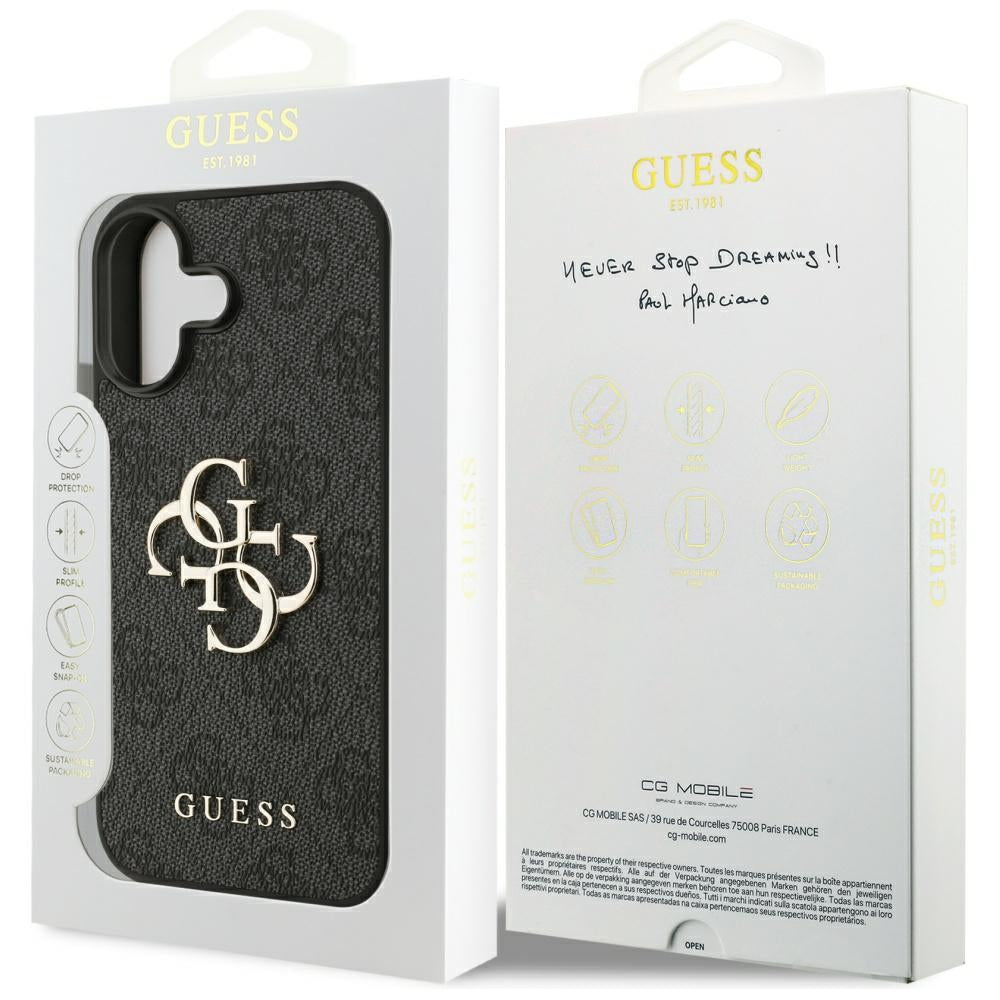 Guess 4G Big Logo Case for iPhone 17 - Black_7