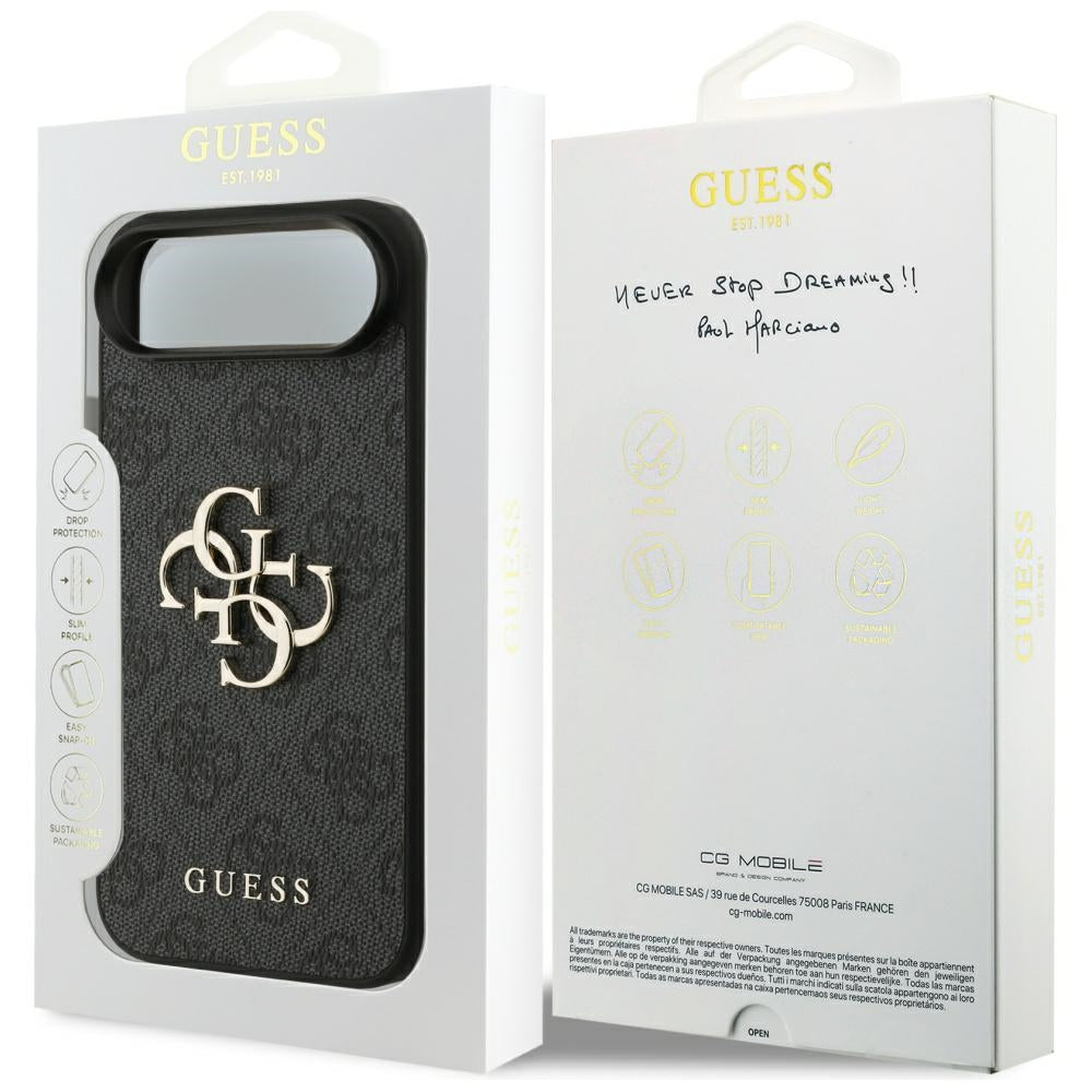 Guess 4G Big Logo Case for iPhone 17 Air - Black_7
