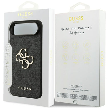 Guess 4G Big Logo Case for iPhone 17 Air - Black_7
