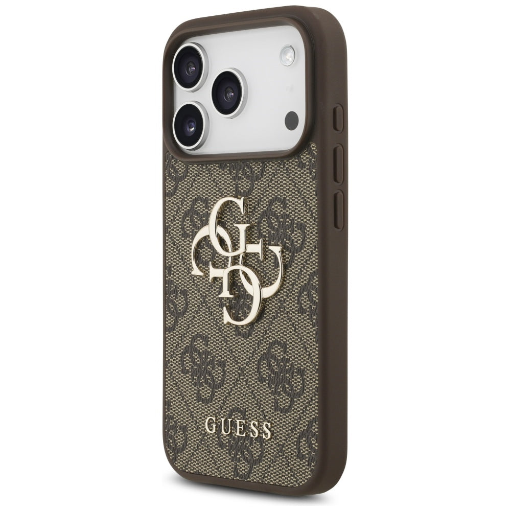 Guess 4G Big Logo Case for iPhone 17 Pro - Brown_1