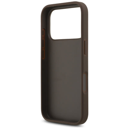 Guess 4G Big Logo Case for iPhone 17 Pro - Brown_6