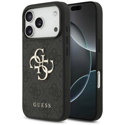 Guess 4G Big Logo Case for iPhone 17 Pro - Black_0