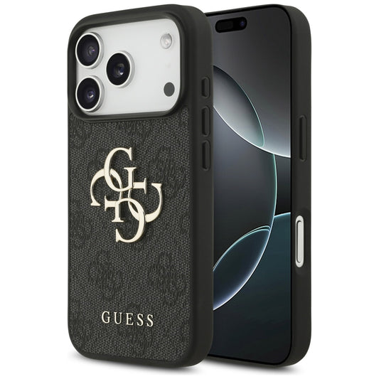 Guess 4G Big Logo Case for iPhone 17 Pro - Black_0