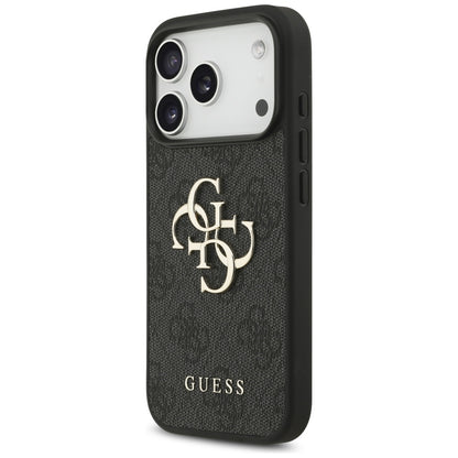 Guess 4G Big Logo Case for iPhone 17 Pro - Black_1