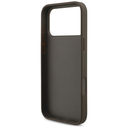 Guess 4G Big Logo Case for iPhone 17 Pro Max - Brown_6