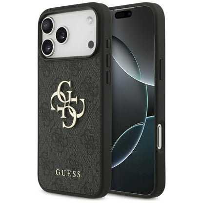 Guess 4G Big Logo Case for iPhone 17 Pro Max - Black_0