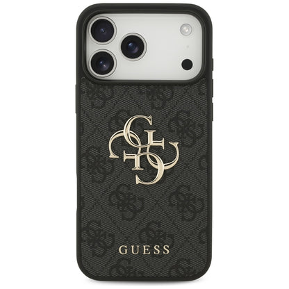 Guess 4G Big Logo Case for iPhone 17 Pro Max - Black_2