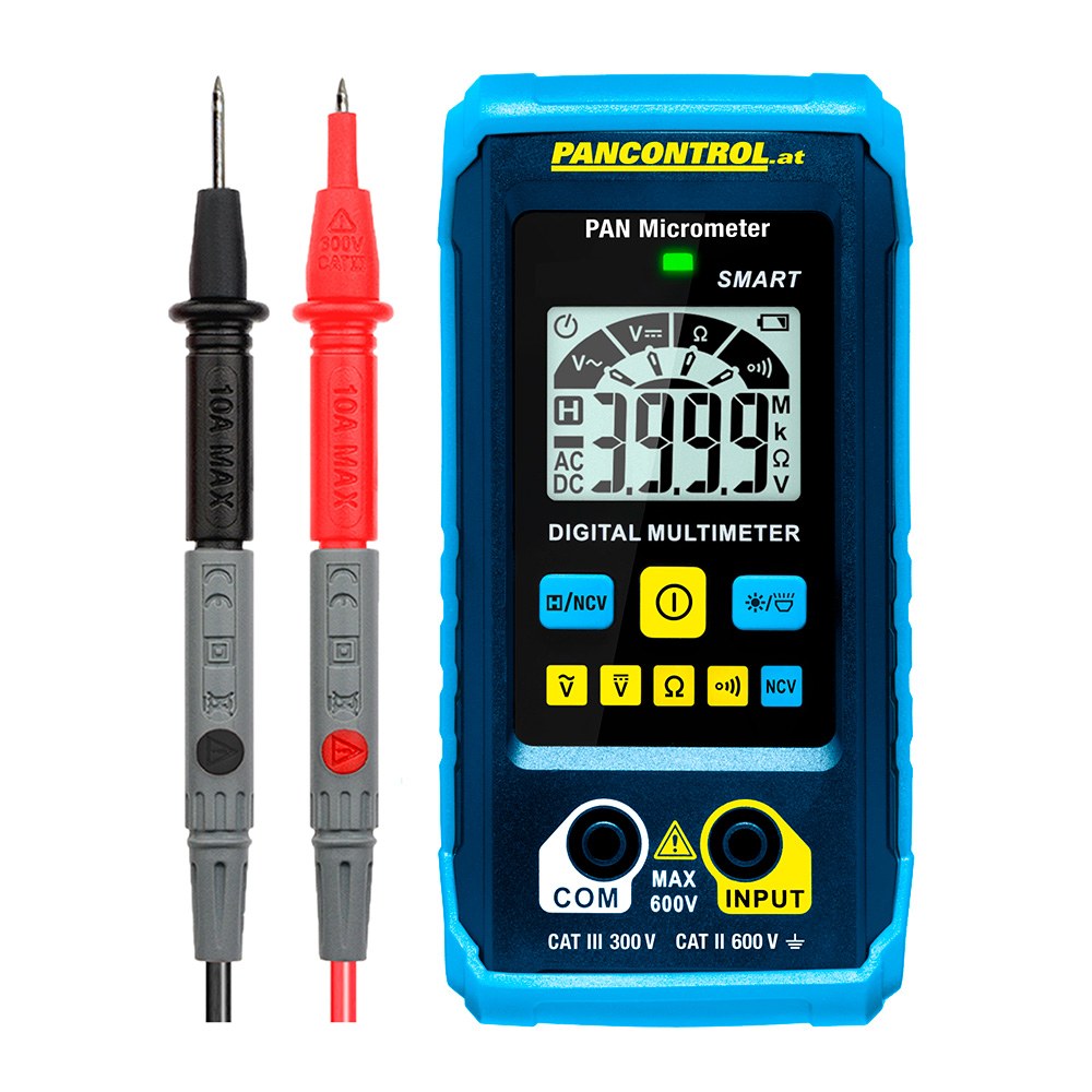 MultÃ­metro digital de bolso pan micrometer cat iii 300 v._0