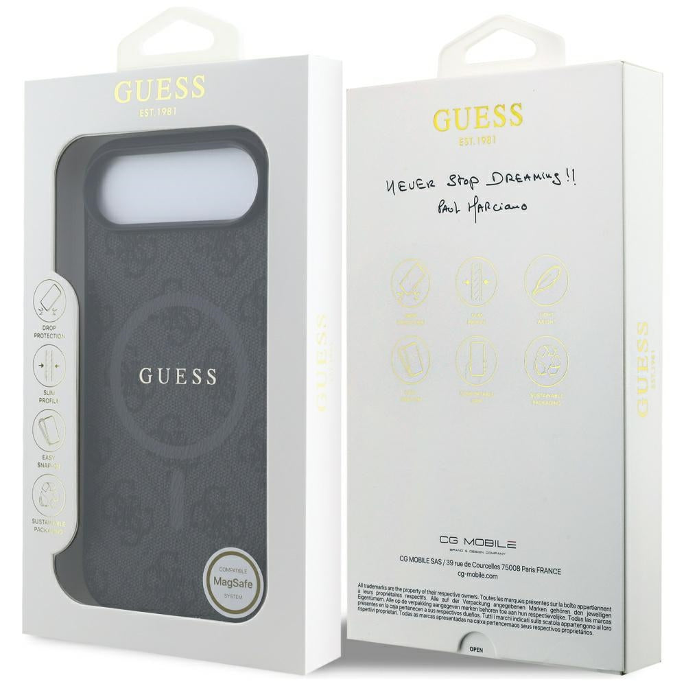 Guess 4G Ring Classic Logo MagSafe case for iPhone 17 Air - black_7