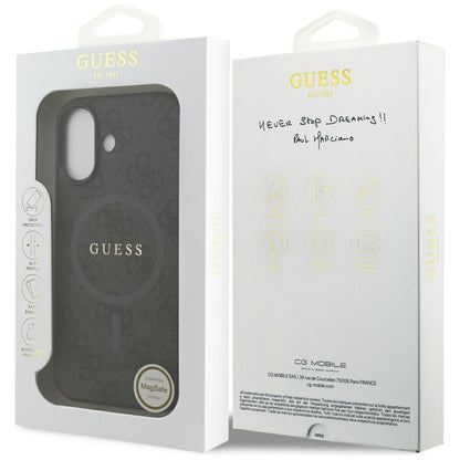 Guess 4G Ring Classic Logo MagSafe case for iPhone 17 - black_7