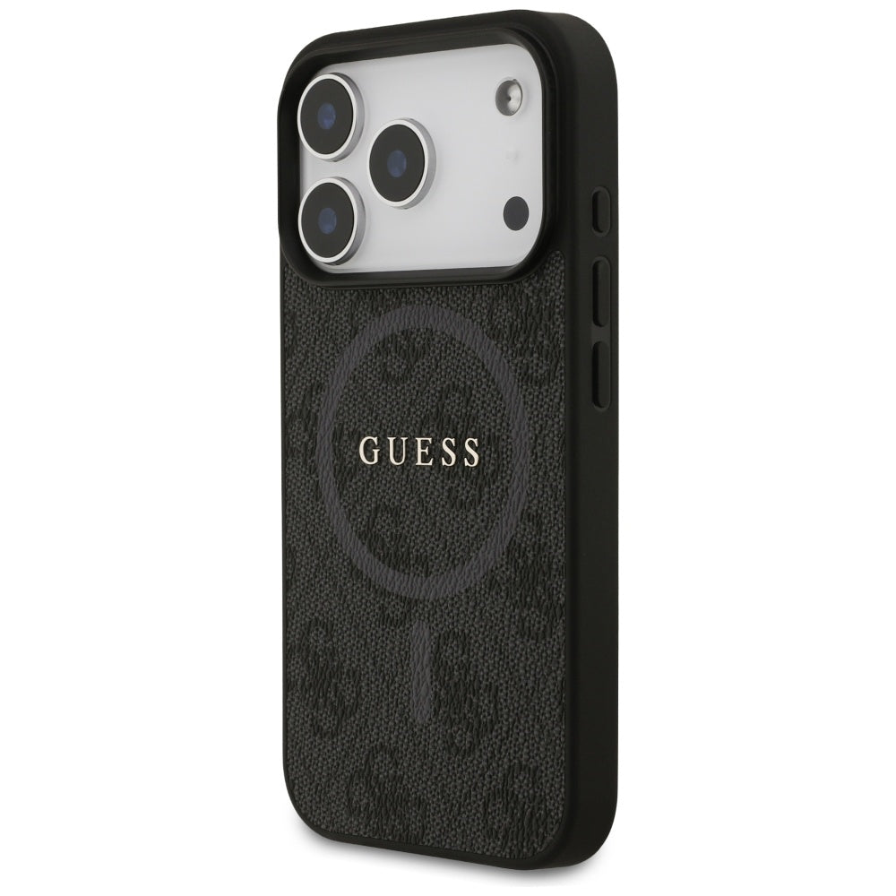 Guess 4G Ring Classic Logo MagSafe case for iPhone 17 Pro - black_1