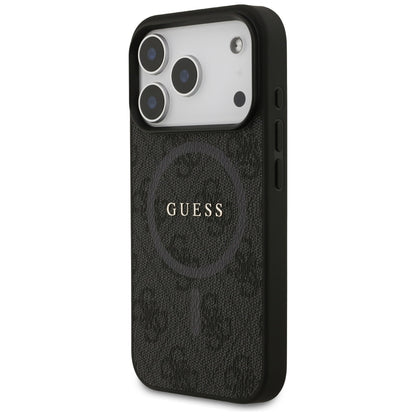 Guess 4G Ring Classic Logo MagSafe case for iPhone 17 Pro - black_1