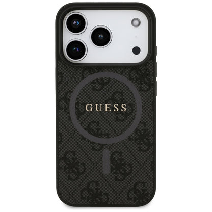 Guess 4G Ring Classic Logo MagSafe case for iPhone 17 Pro - black_2