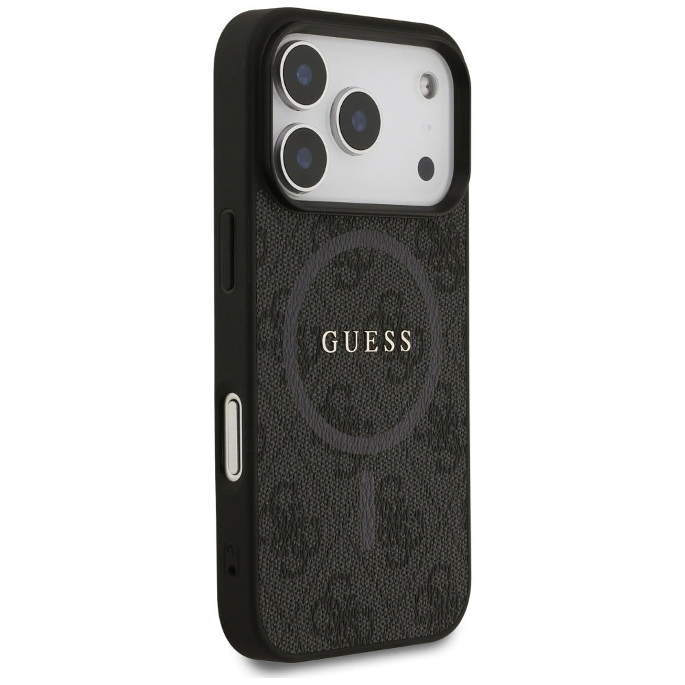 Guess 4G Ring Classic Logo MagSafe case for iPhone 17 Pro - black_3