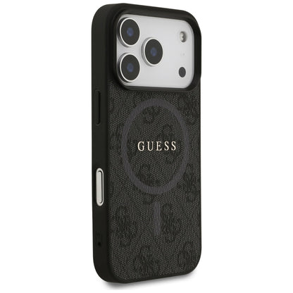 Guess 4G Ring Classic Logo MagSafe case for iPhone 17 Pro - black_3