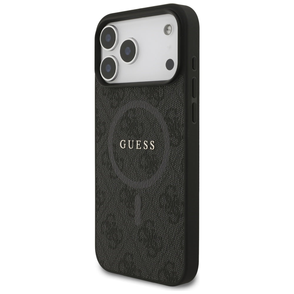 Guess 4G Ring Classic Logo MagSafe case for iPhone 17 Pro Max - black_1