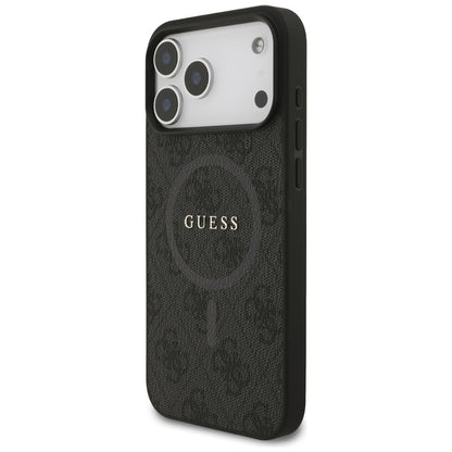 Guess 4G Ring Classic Logo MagSafe case for iPhone 17 Pro Max - black_1
