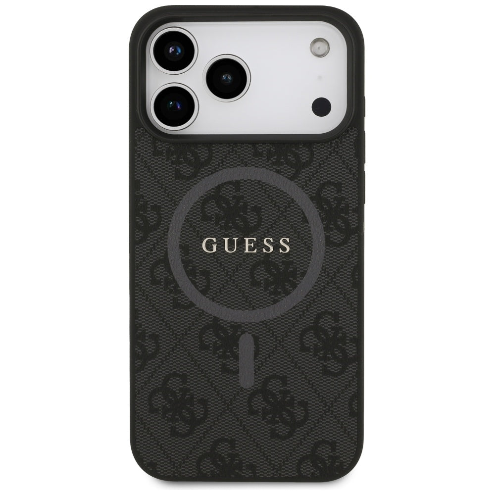 Guess 4G Ring Classic Logo MagSafe case for iPhone 17 Pro Max - black_2