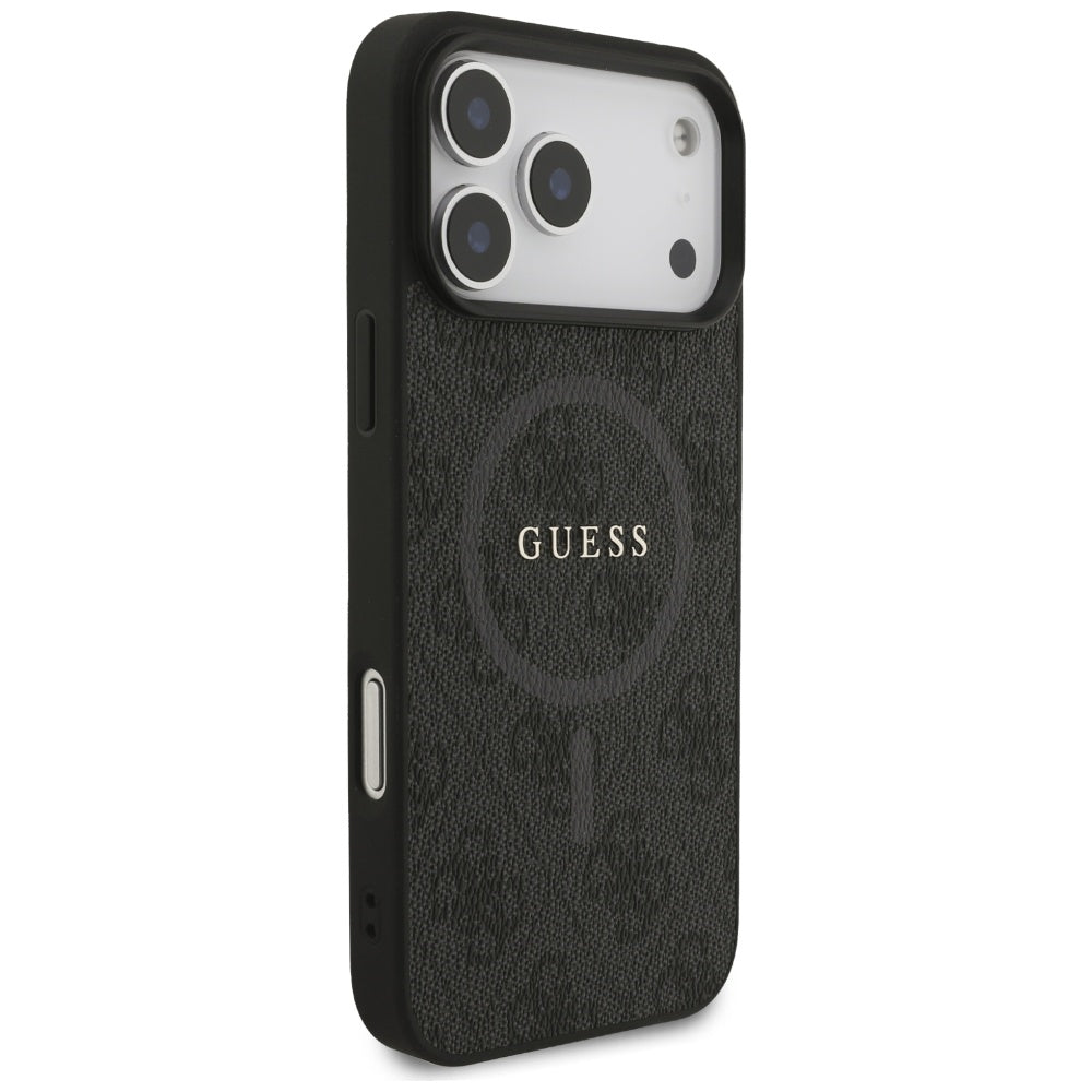 Guess 4G Ring Classic Logo MagSafe case for iPhone 17 Pro Max - black_3