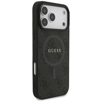 Guess 4G Ring Classic Logo MagSafe case for iPhone 17 Pro Max - black_3