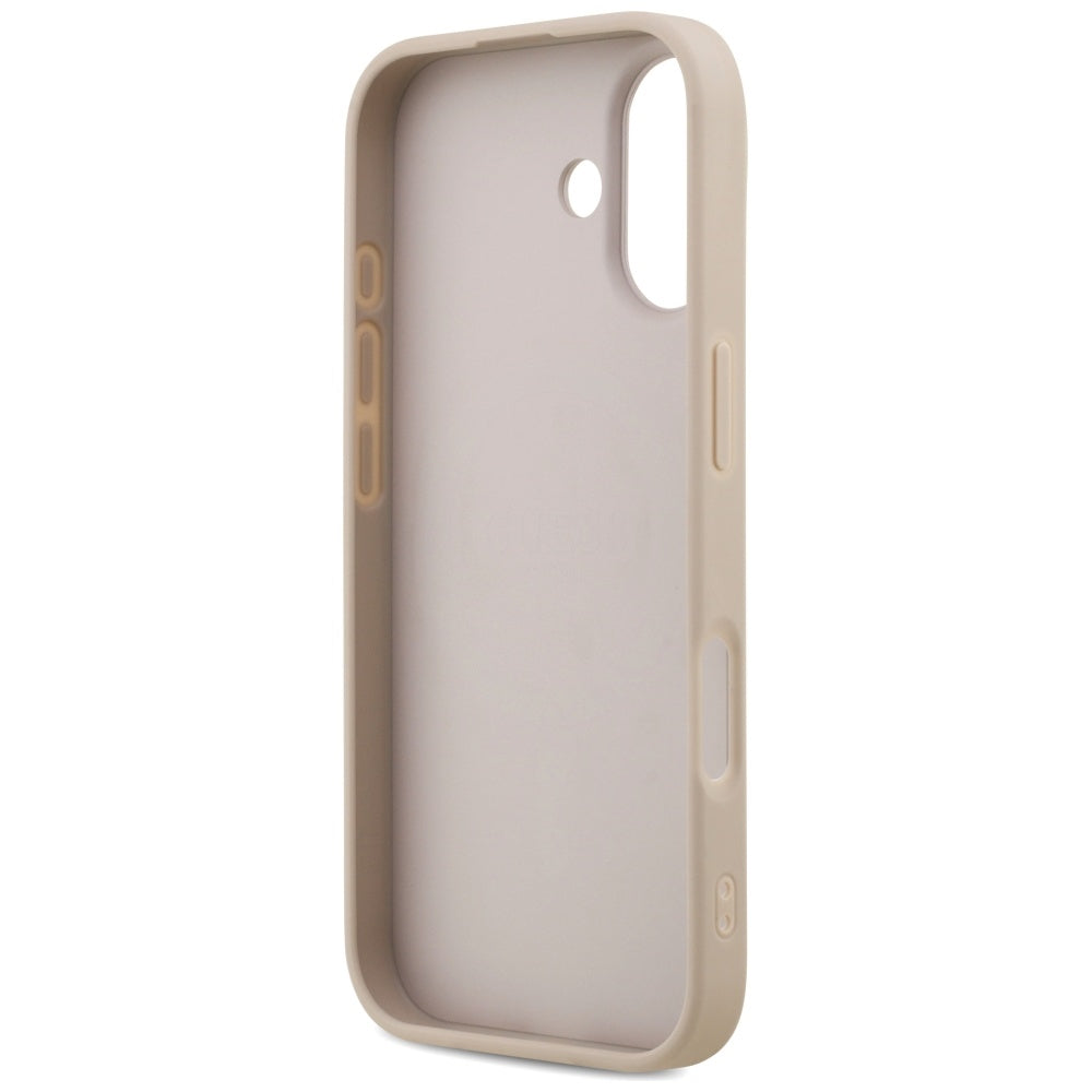 Guess 4G Ring Classic Logo MagSafe Case for iPhone 17 - Pink_6