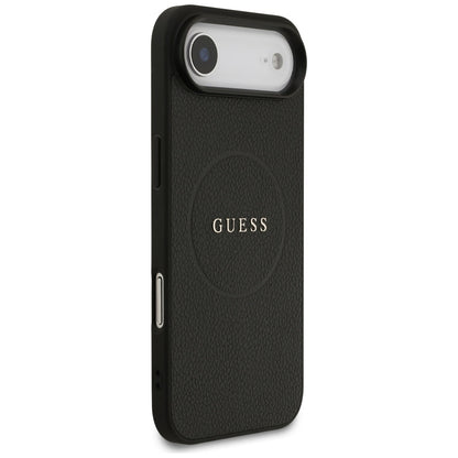 Guess Grained Ring MagSafe case for iPhone 17 Air - black_3
