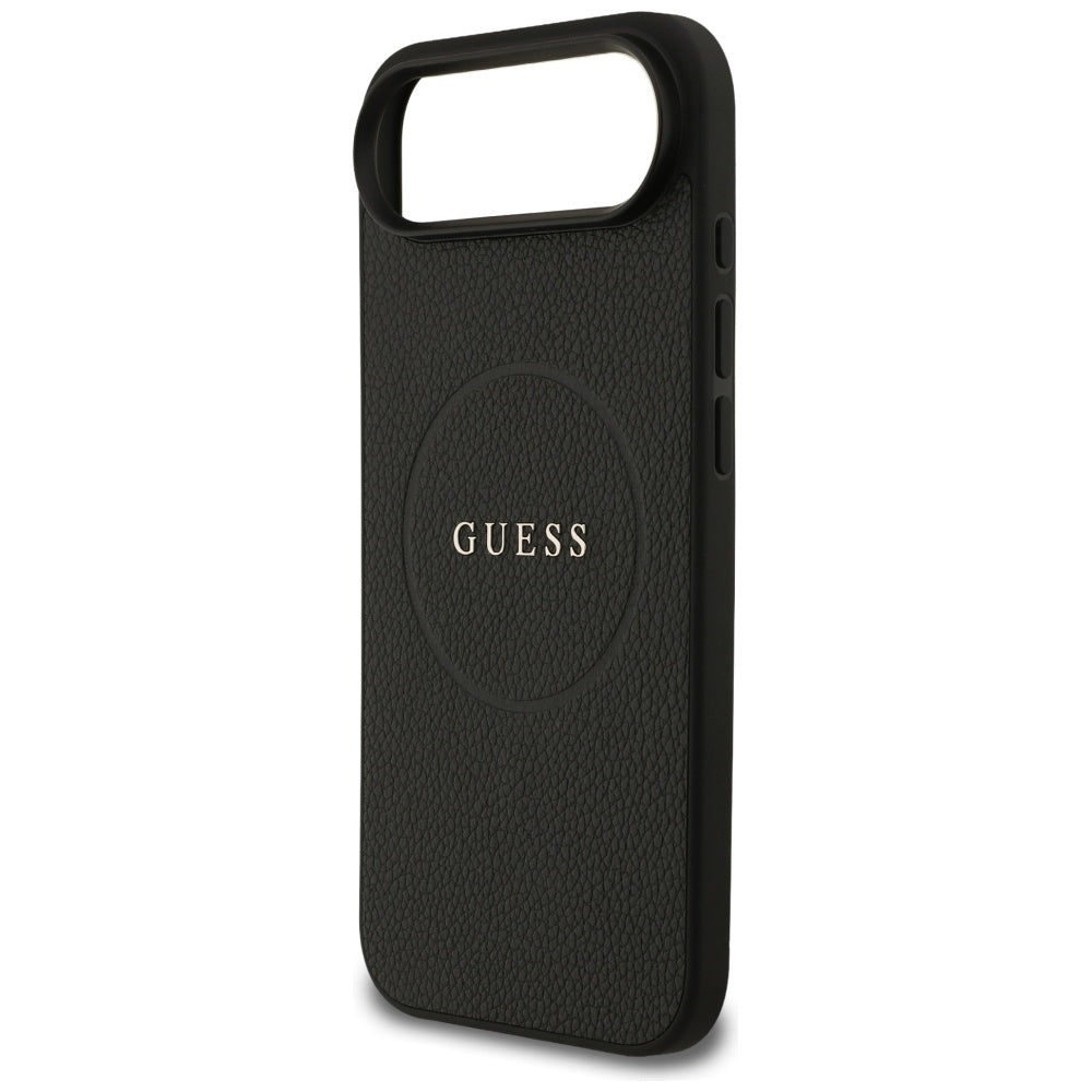 Guess Grained Ring MagSafe case for iPhone 17 Air - black_5