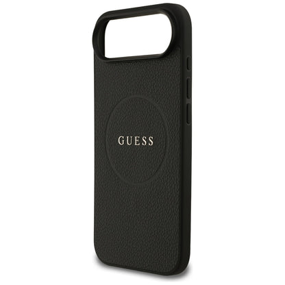 Guess Grained Ring MagSafe case for iPhone 17 Air - black_5