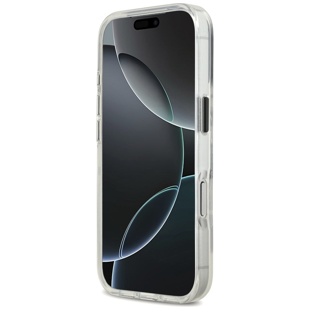 Karl Lagerfeld IML Karl Sketch Logo MagSafe Case for iPhone 17 Pro - Transparent_4