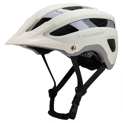 Wozinsky MTB bicycle helmet with a removable visor, lightweight, L - pastel green_0