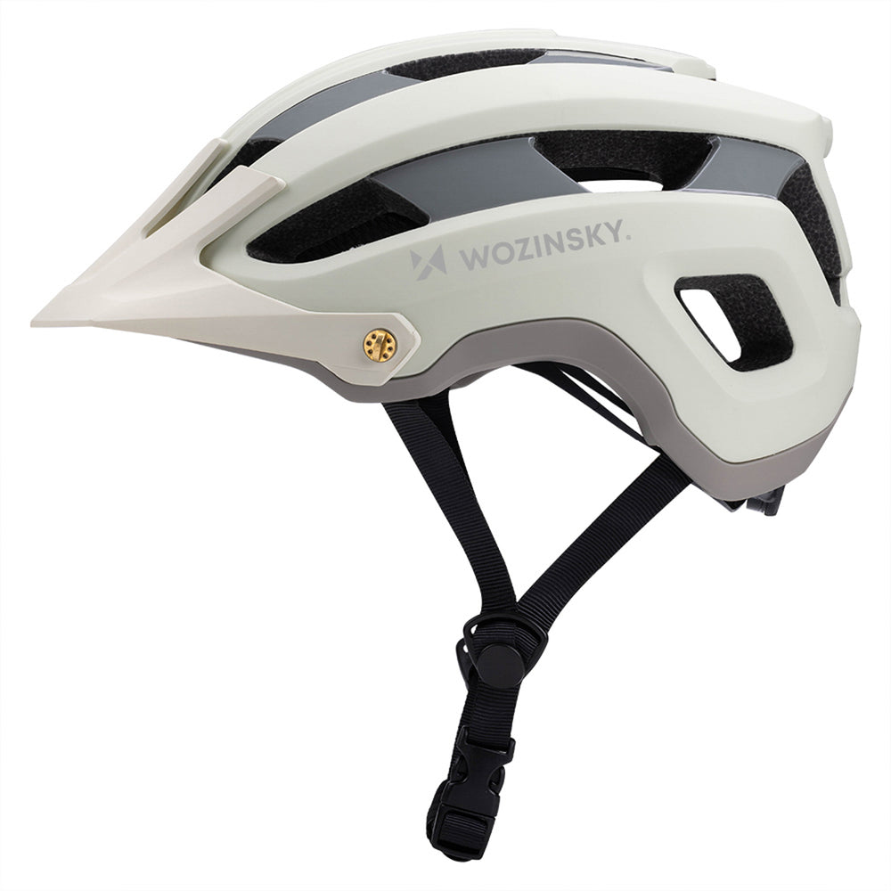 Wozinsky MTB bicycle helmet with a removable visor, lightweight, L - pastel green_1