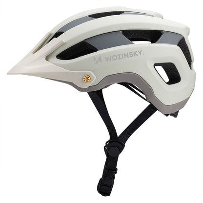 Wozinsky MTB bicycle helmet with a removable visor, lightweight, L - pastel green_1