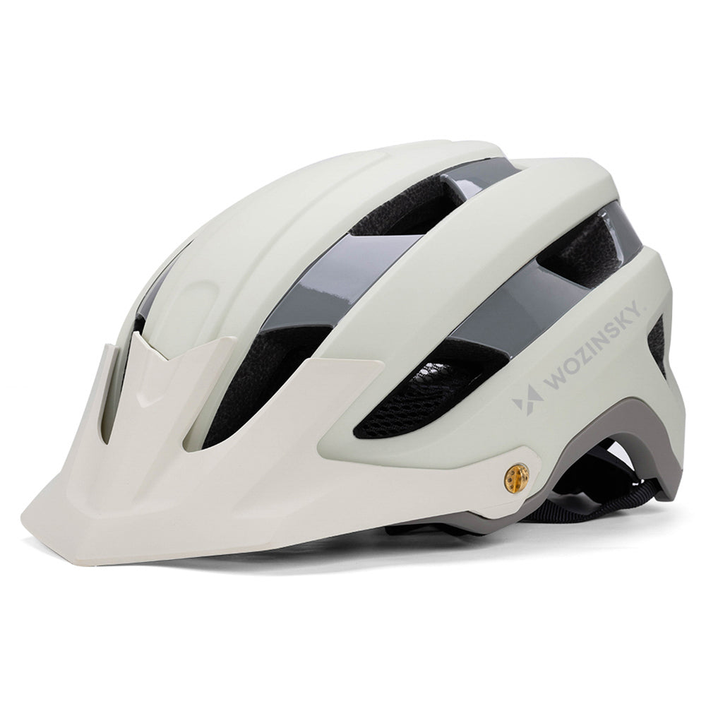 Wozinsky MTB bicycle helmet with a removable visor, lightweight, L - pastel green_2