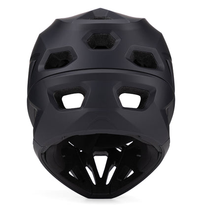 Wozinsky Full Face Bike Helmet with Detachable Visor 60-62 cm - Black_5