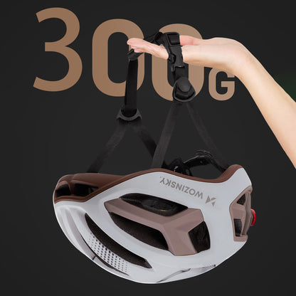 Wozinsky Ultralight Road Bike Helmet 54-58 cm - Taupe_5