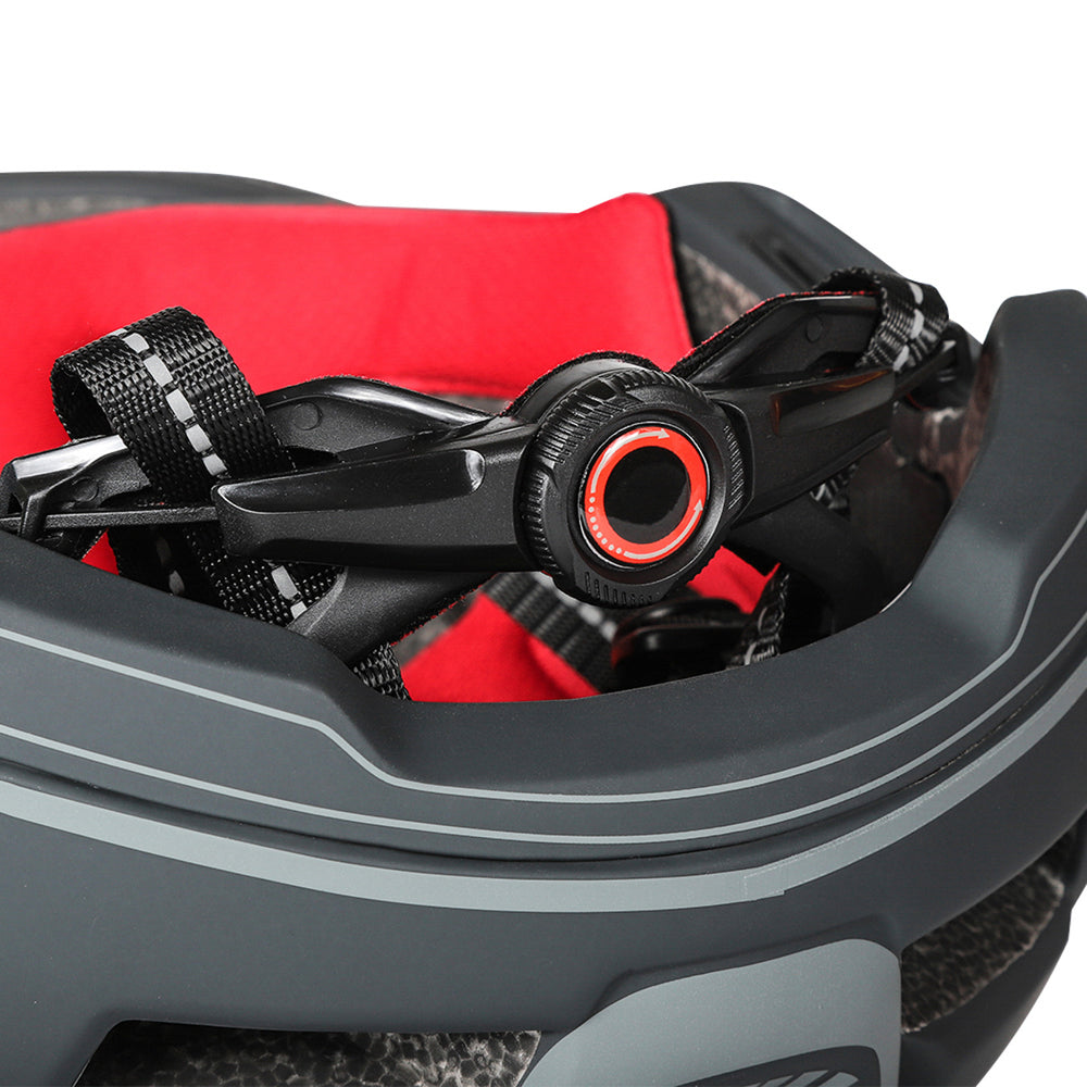 Wozinsky Kids' Full Face Bike Helmet with USB Rear Light S - Gray_8
