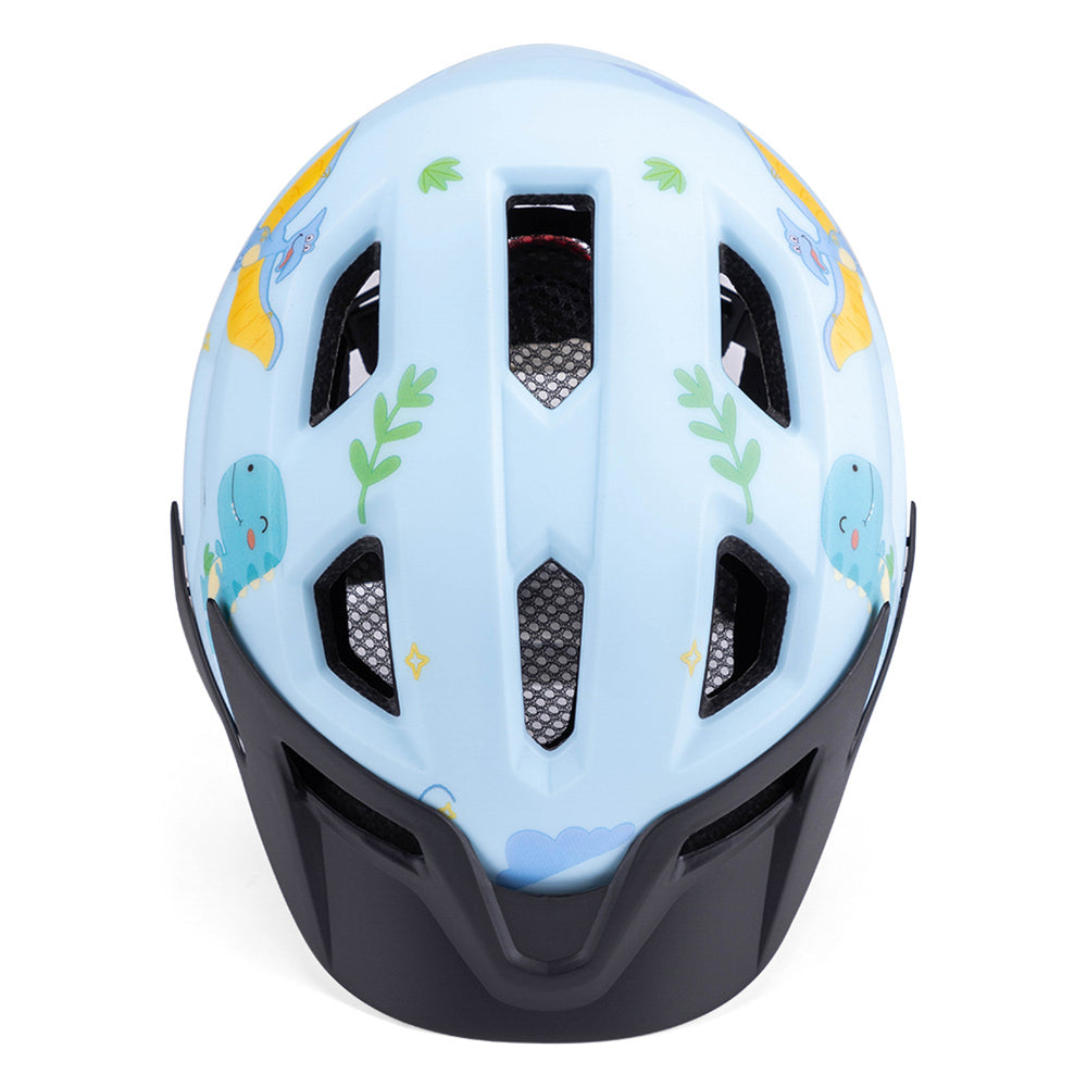 Wozinsky Children's MTB Bike Helmet with Detachable Visor XS - Light Blue_2