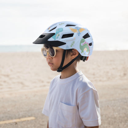 Wozinsky Children's MTB Bike Helmet with Detachable Visor XS - Light Blue_3