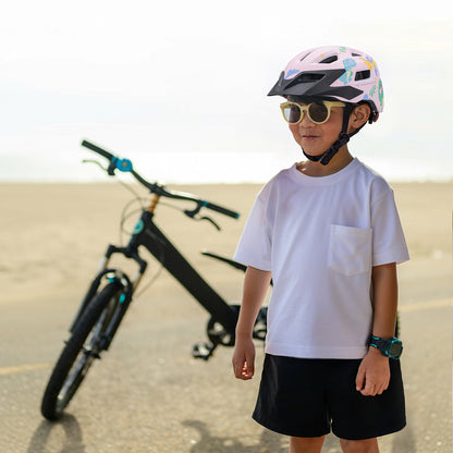 Wozinsky Children's MTB Bike Helmet with Detachable Visor S - Pink_4