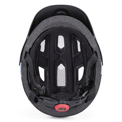Wozinsky MTB Children's Bike Helmet with Removable Visor S - Black_3