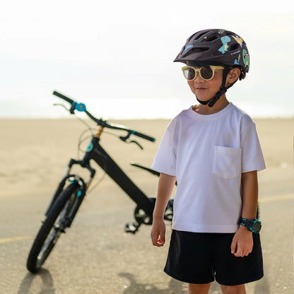 Wozinsky MTB Children's Bike Helmet with Removable Visor S - Black_5