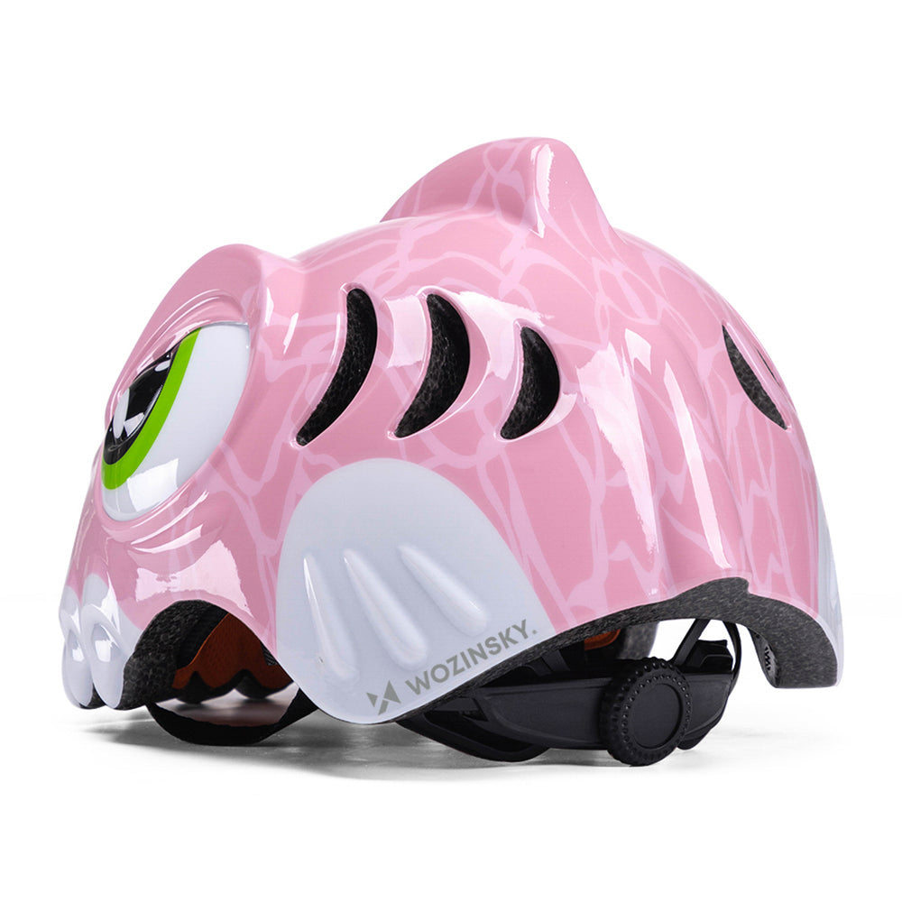 Wozinsky Children's Bike Helmet Dinosaur Pattern S - Pink_3