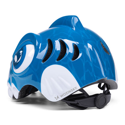Wozinsky Children's Bike Helmet Dinosaur Pattern S - Blue_2