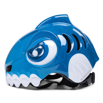 Wozinsky Children's Bike Helmet Dinosaur Pattern S - Blue_3