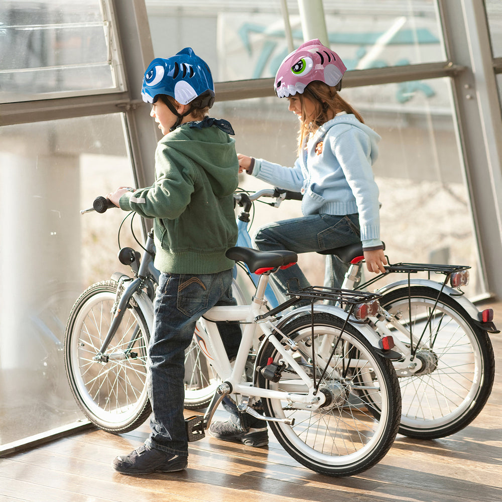 Wozinsky Children's Bike Helmet Dinosaur Pattern S - Blue_6