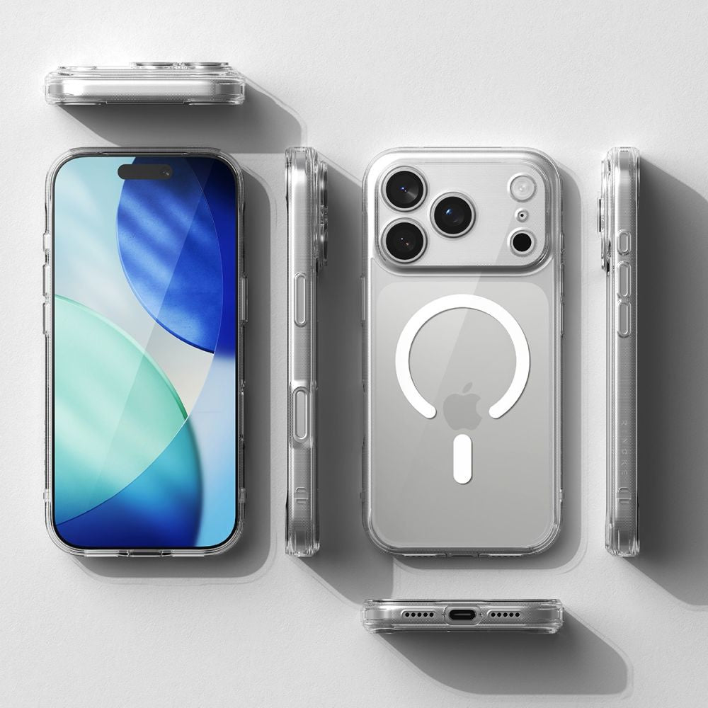Ringke Fusion Magnetic MagSafe Case for iPhone 17 Pro - Clear_4