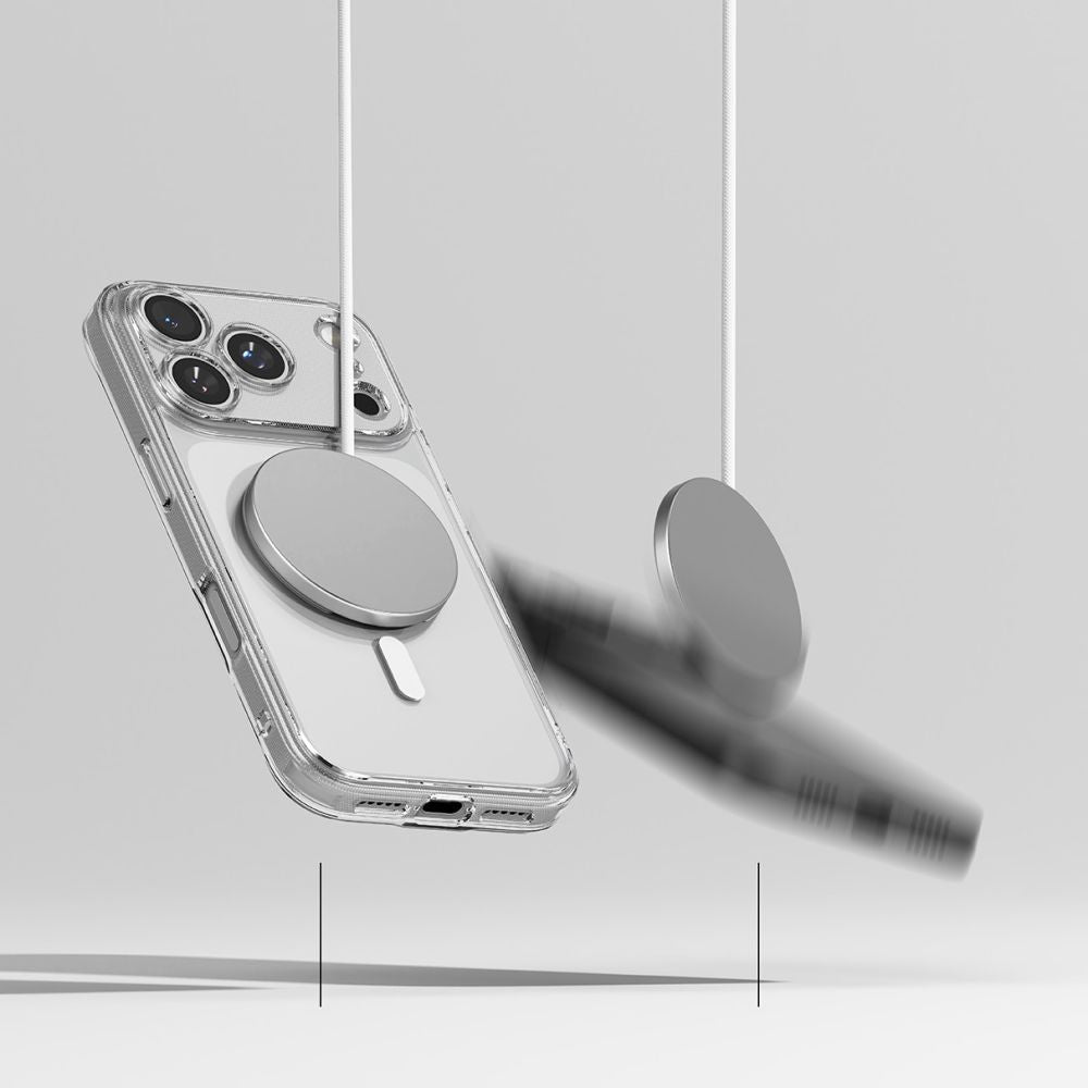 Ringke Fusion Magnetic MagSafe Case for iPhone 17 Pro - Clear_5