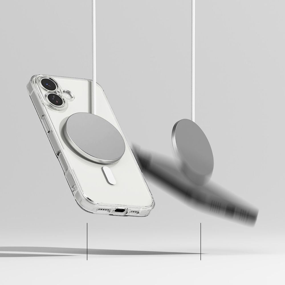 Ringke Fusion Magnetic MagSafe Case for iPhone 17 - Clear_5