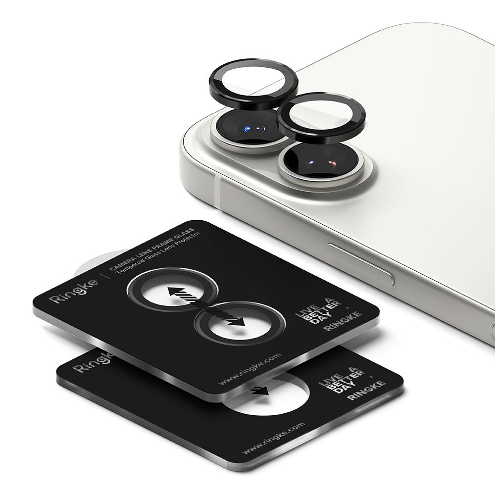 Ringke Camera Frame Protector 2-pack for iPhone 17 - Black_2