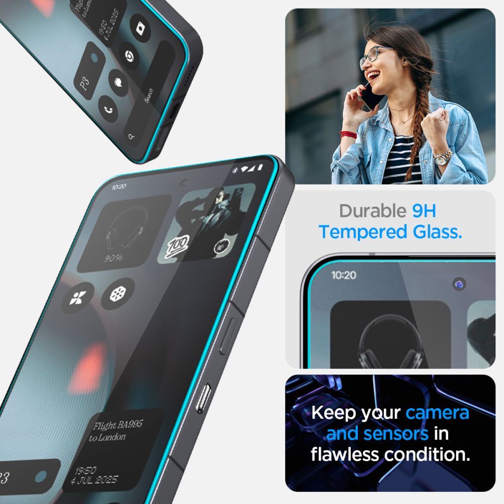Spigen Glas.TR EZ Fit Tempered Glass 2-pack for Nothing Phone 3 - Transparent_9